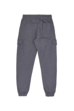 Pantaloni grigio scuro cargo interno felpato Boardman NBY821