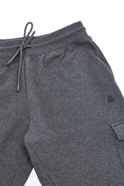 Pantaloni grigio scuro cargo interno felpato Boardman NBY821