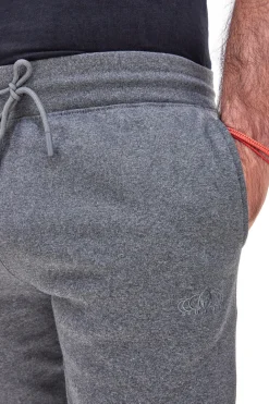 Pantaloni jogger grigi in cotone Sevenoaks NBY820