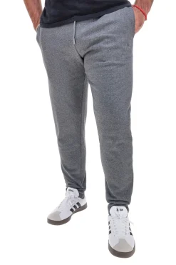 Pantaloni jogger grigi in cotone Sevenoaks NBY820