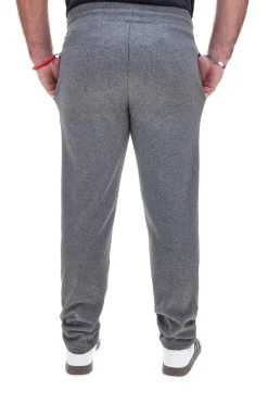 Pantaloni jogger grigi in cotone Sevenoaks NBY820