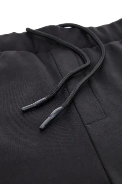 Pantaloni jogger neri con inserti tono su tono Boardman PT-M-P-8056