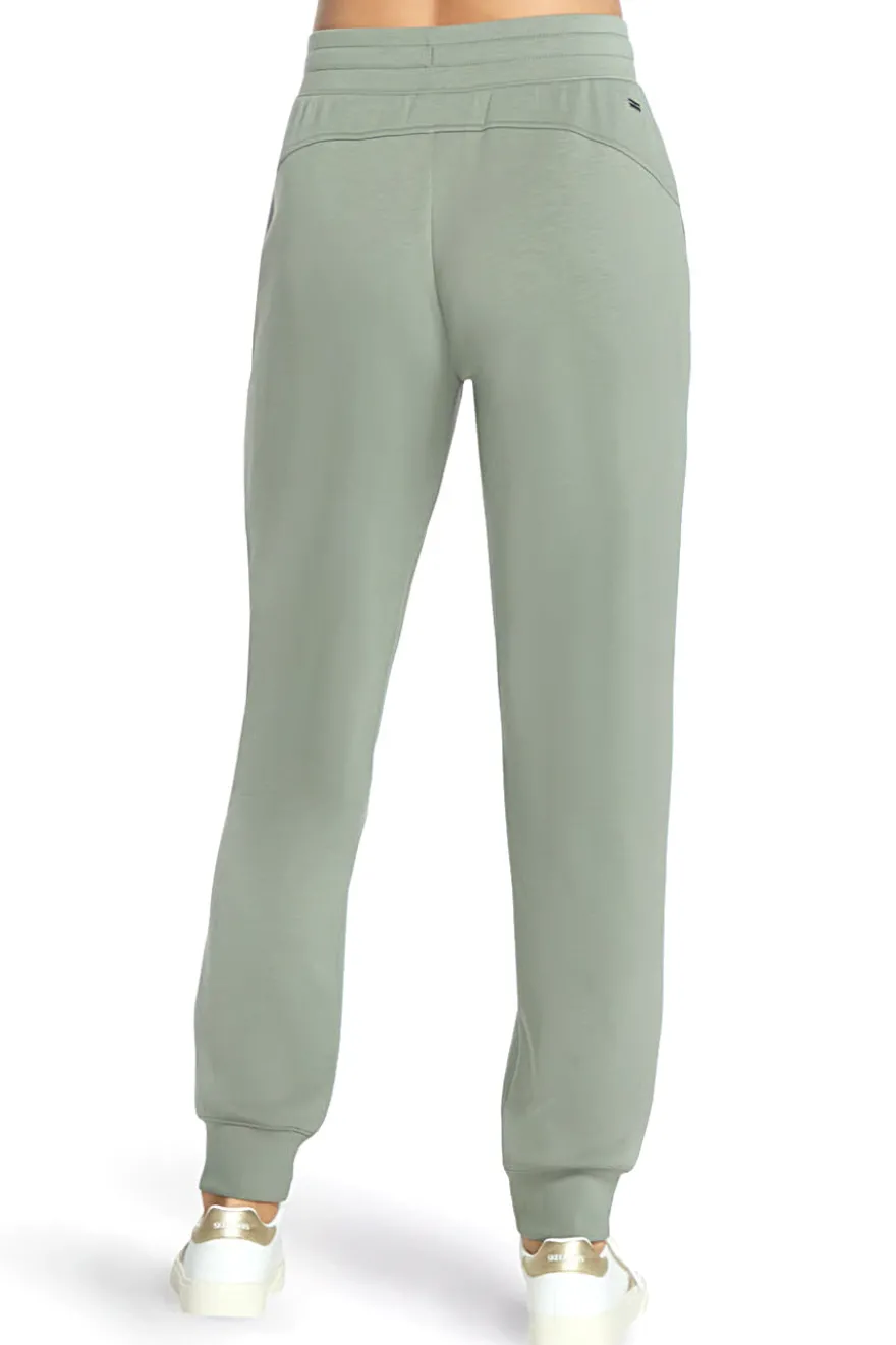 Pantaloni jogger verde salvia in tessuto skechweave elevate Skechers PT149