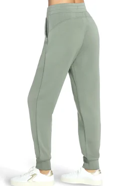 Pantaloni jogger verde salvia in tessuto skechweave elevate Skechers PT149