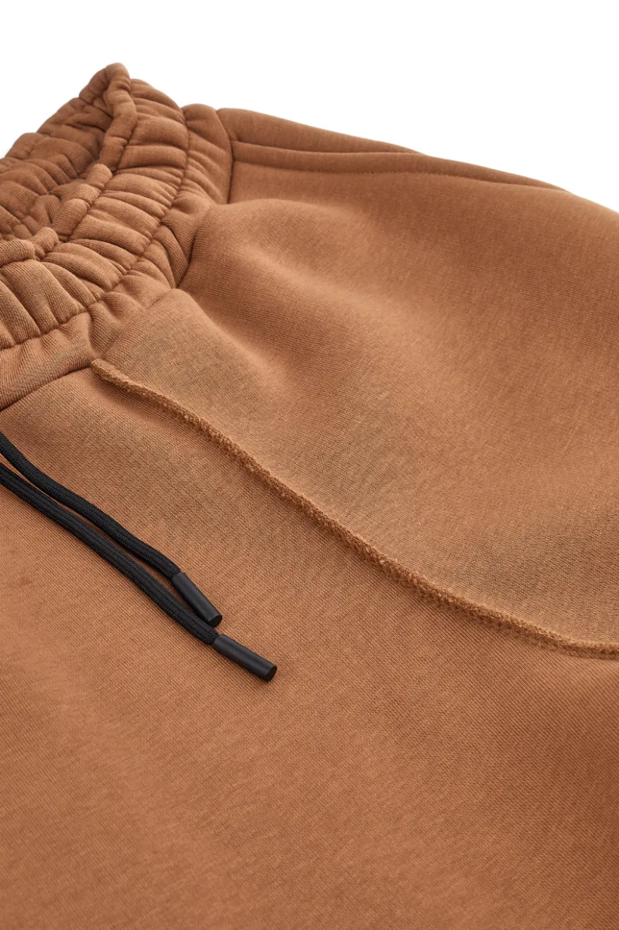 Pantaloni marroni cargo interno felpato Boardman 200