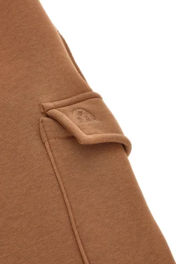 Pantaloni marroni cargo interno felpato Boardman 200