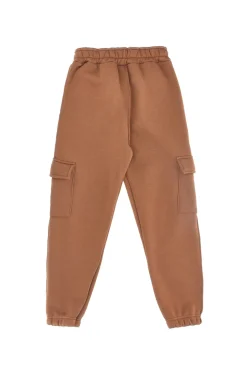 Pantaloni marroni cargo interno felpato Boardman 200