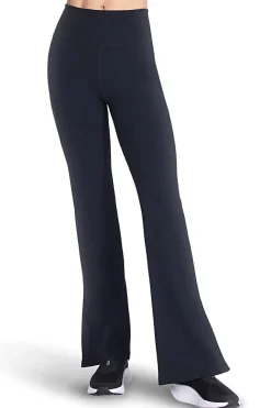 Pantaloni neri a zampa in tessuto GO FLEX™ Skechers PT216