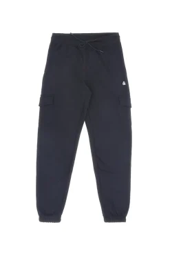 Pantaloni neri cargo interno felpato Boardman NBY821