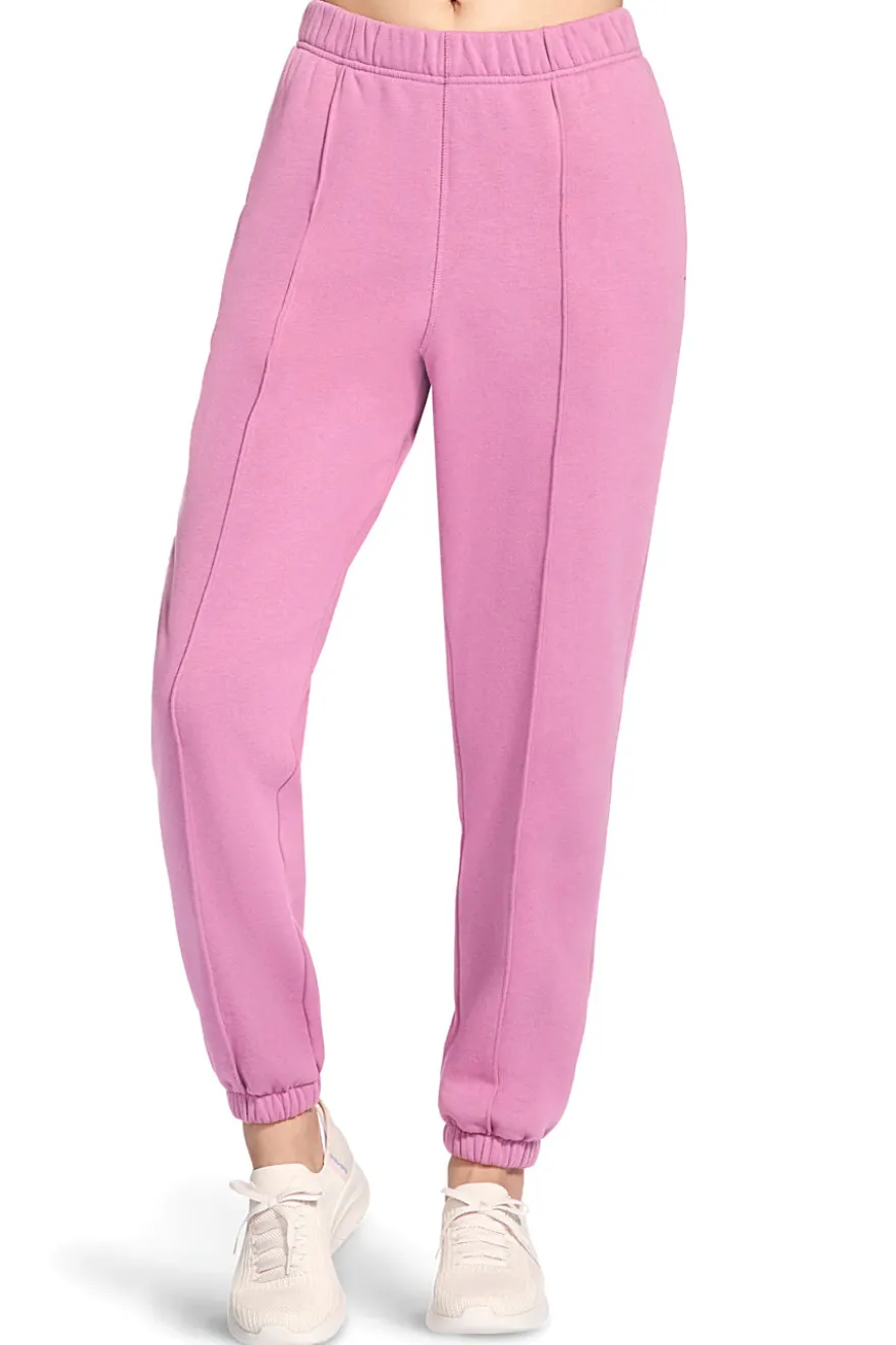 Pantaloni rosa con interno caldo felpato Skechers PT238