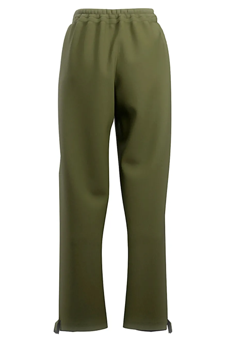 Pantaloni tuta verdi con coulisse e logo in rilievo Joma Step Long Pants