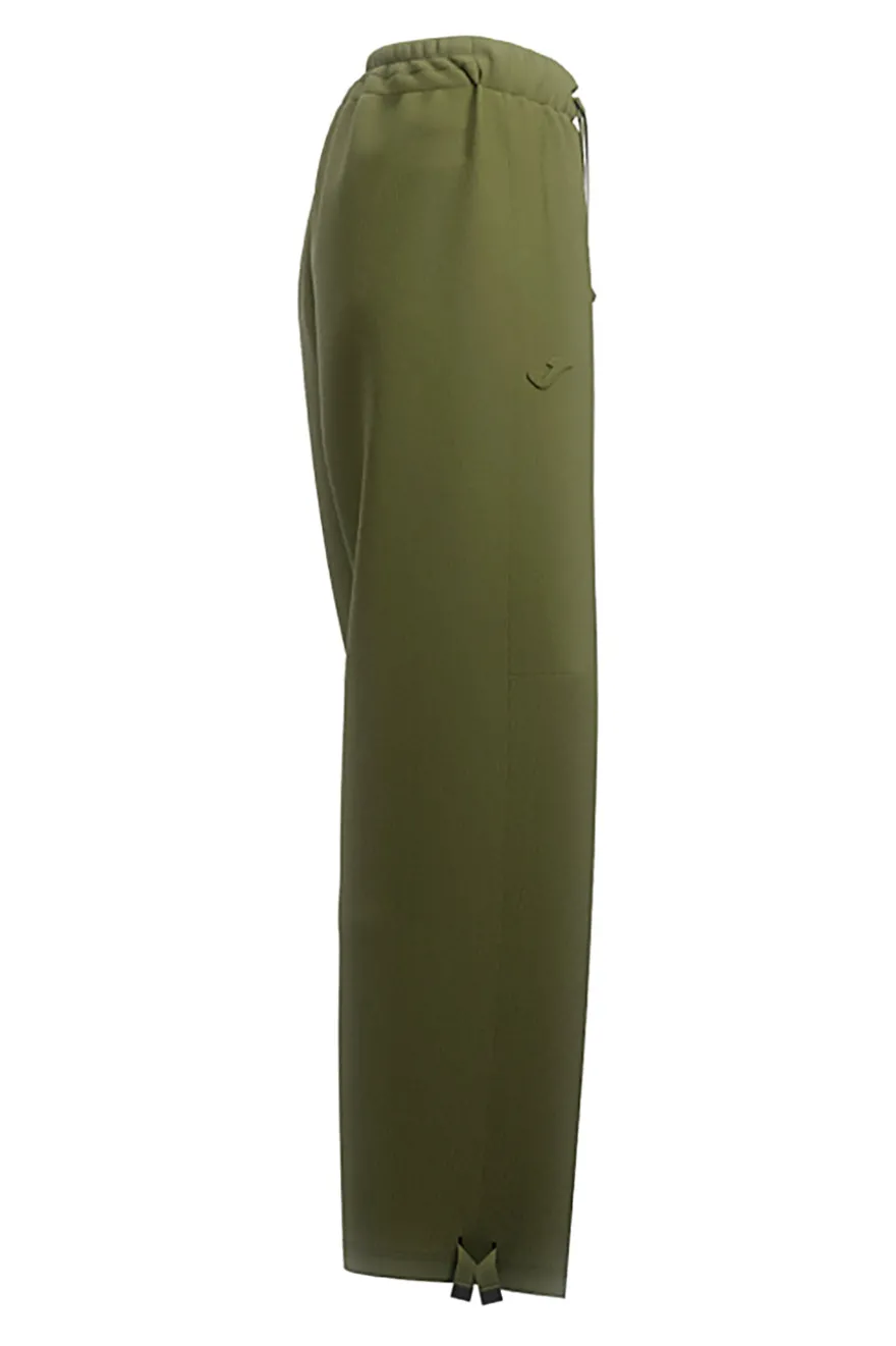 Pantaloni tuta verdi con coulisse e logo in rilievo Joma Step Long Pants