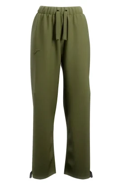 Pantaloni tuta verdi con coulisse e logo in rilievo Joma Step Long Pants