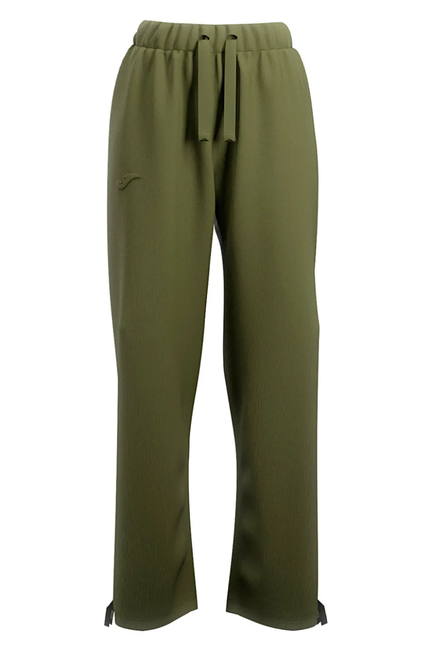 Pantaloni tuta verdi con coulisse e logo in rilievo Joma Step Long Pants