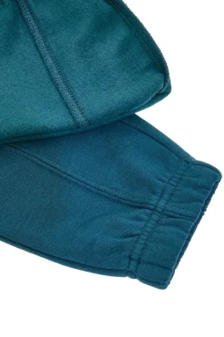 Pantaloni verdi felpati con stampe grafiche Pitt Kids PT-KP-8024