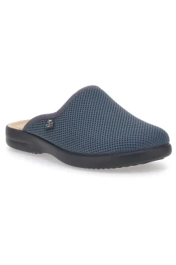Pantofola Antracite Made In Italy Con Plantare Anatomico Fly Flot 7118