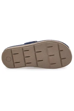 Pantofola blu in feltro con fibbia Inblu 23MT