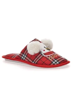 Pantofola con Orsetto Rosse Superga 22384