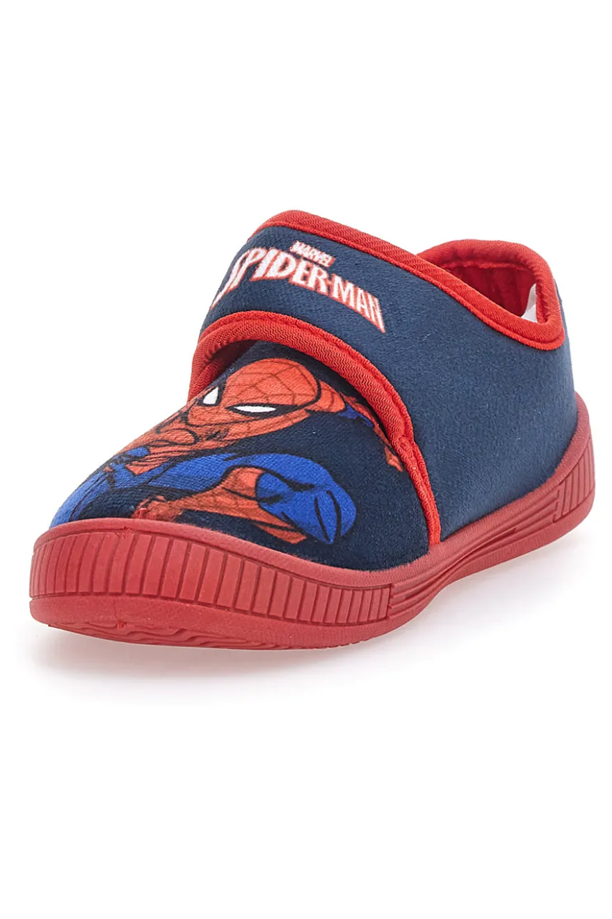 Pantofola con Velcro Blu Disney Spiderman 12424
