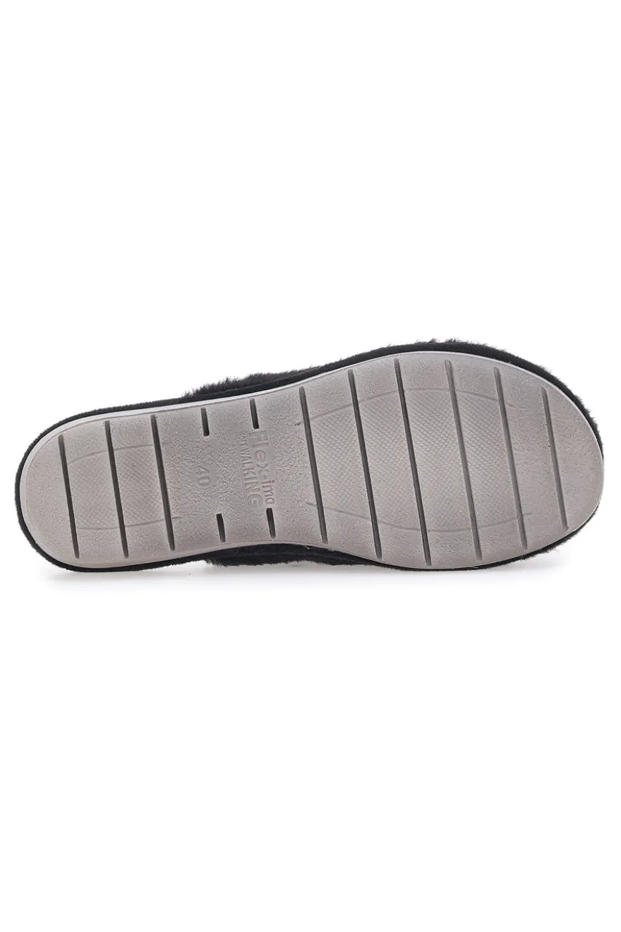Pantofole Animalier Nere Inblu 100 LB