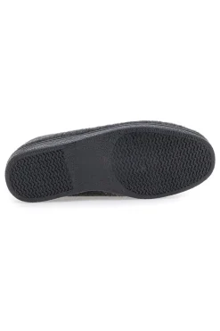 Pantofole antracite a stivaletto con zip e interno in pelo Jerpoint CA249