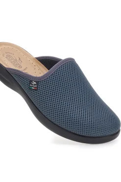 Pantofole antracite traforate con plantare forato Fly Flot 90P70118FB