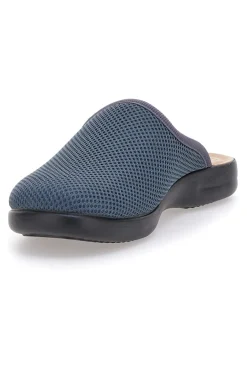 Pantofole antracite traforate con plantare forato Fly Flot 90P70118FB
