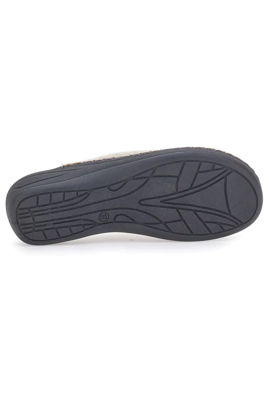 Pantofole Beige Plocadi 1299