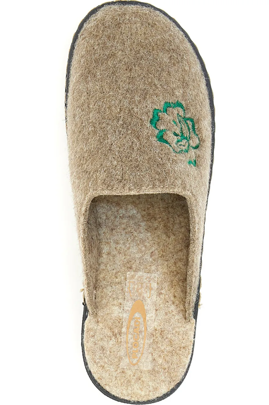 Pantofole Beige Plocadi 1299