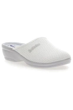 Pantofole bianche con sottopiede anatomico Inblu 52 BJ