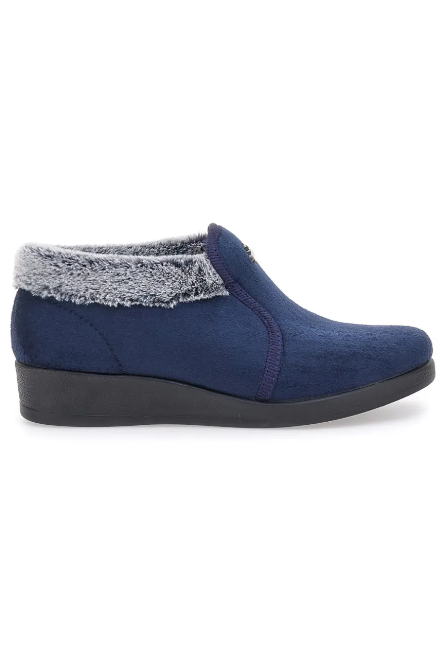 Pantofole blu alla caviglia FLY FLOT 3771