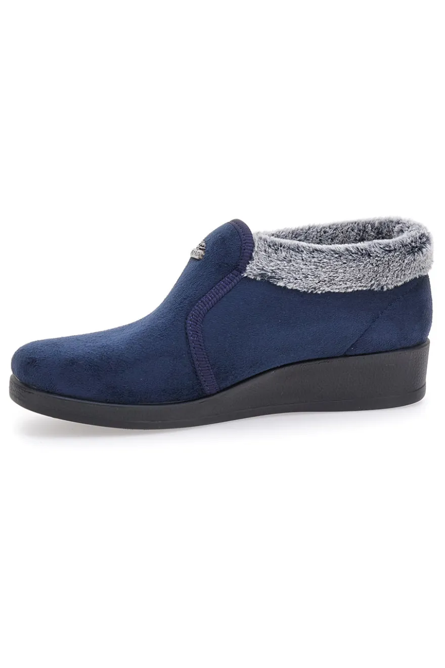 Pantofole blu alla caviglia FLY FLOT 3771