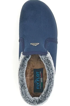 Pantofole blu alla caviglia FLY FLOT 3771