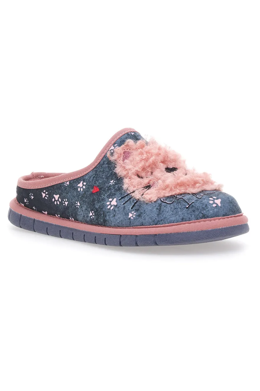 Pantofole Blu Beego 7345