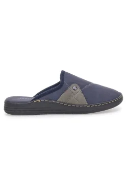 Pantofole blu con dettagli fango e suola comfort Jerpoint NR35AR