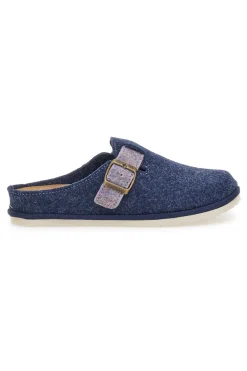 Pantofole blu con fibbia regolabile e suola comfort Inblu 42 CS