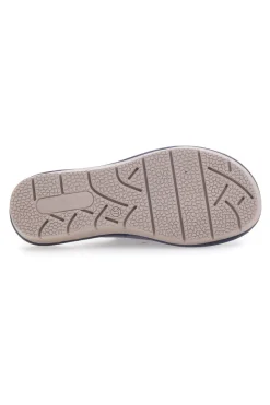 Pantofole blu con ricamo Beego 7306