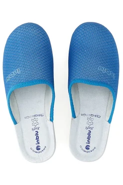 Pantofole blu con sottopiede anatomico Inblu 52 BJ