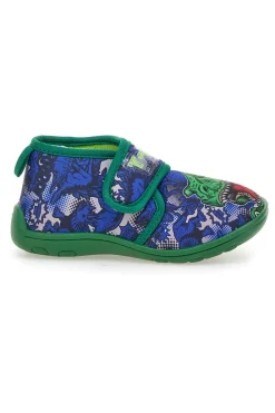 Pantofole blu con stampa dinosauri Dinosaur S8020084T01