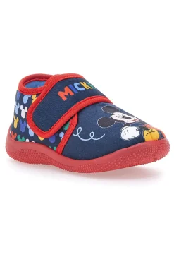 Pantofole Blu e Rosse Primi Passi Mickey 14403