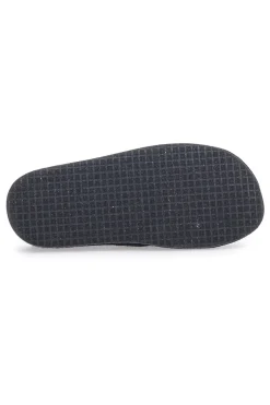 Pantofole Blu in Feltro con Fibbia e Plantare Estraibile Grazie 1