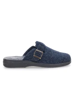 Pantofole blu in lana cotta PITTARELLO 2T2L 8000