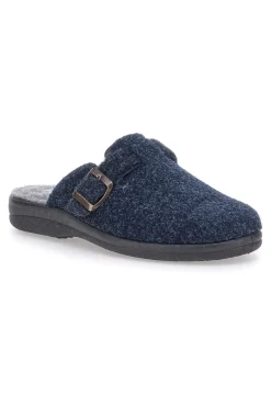 Pantofole blu in lana cotta PITTARELLO 2T2L 8000
