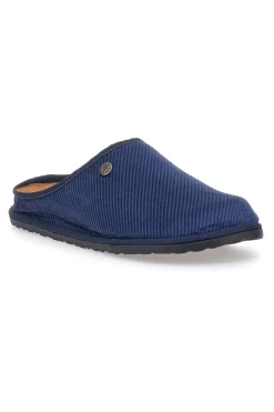 Pantofole blu in tessuto con suola flessibile Inblu 26 SI