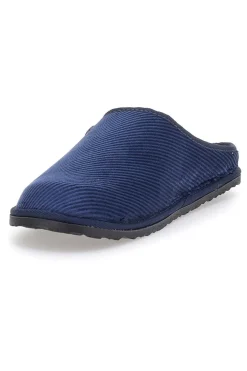 Pantofole blu in tessuto con suola flessibile Inblu 26 SI