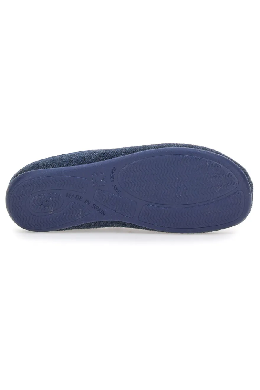 Pantofole Blu Tratti 090