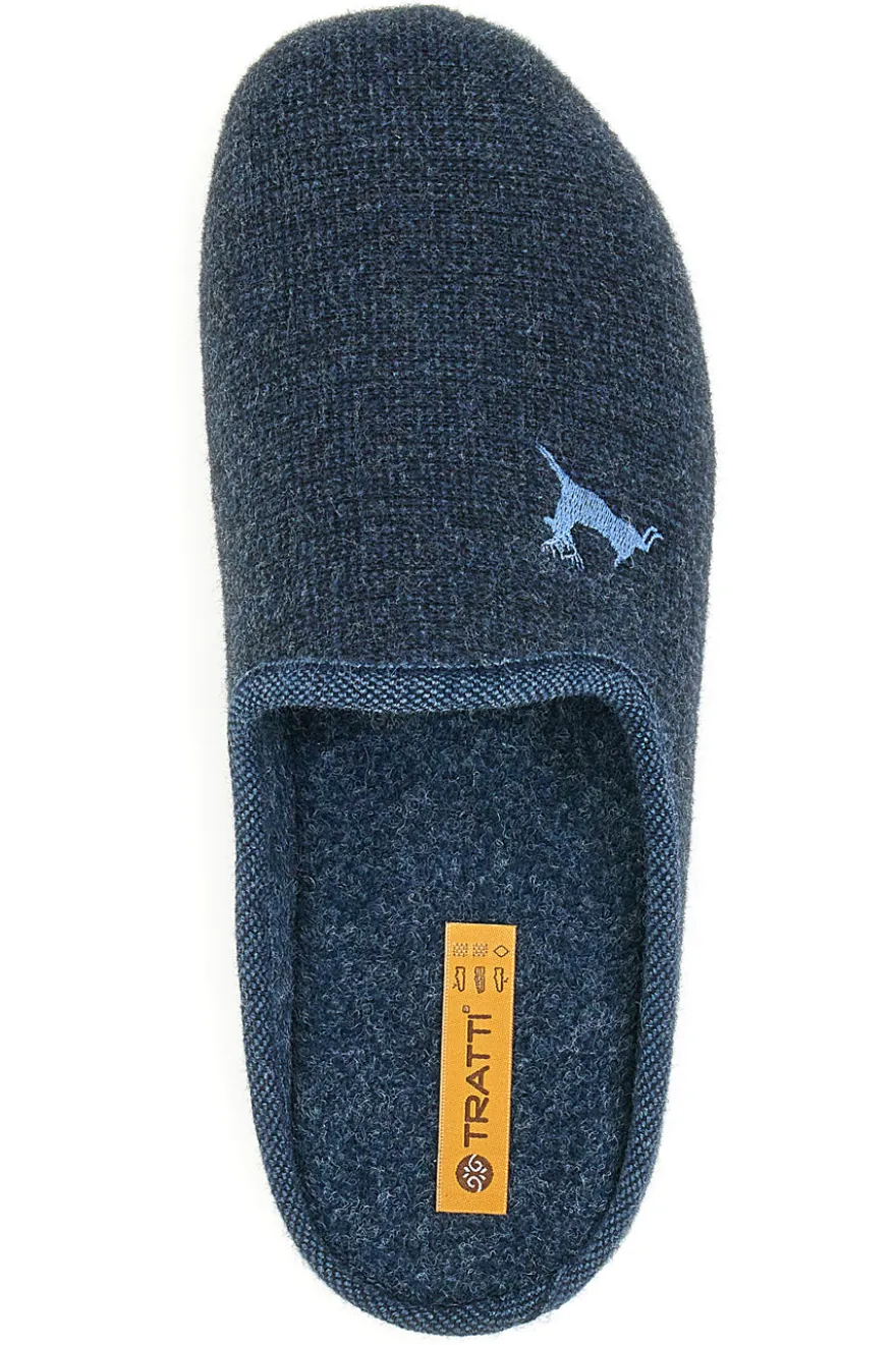 Pantofole Blu Tratti 090
