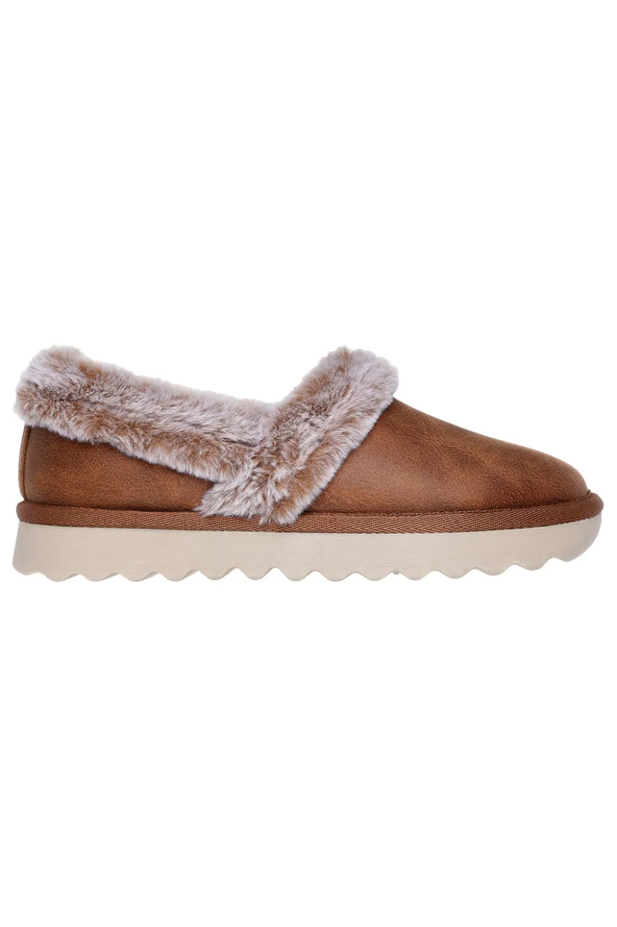 Pantofole chiuse Marroni SKECHERS Cozy Up