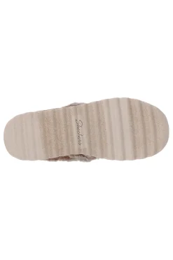Pantofole chiuse Taupe SKECHERS Cozy Up
