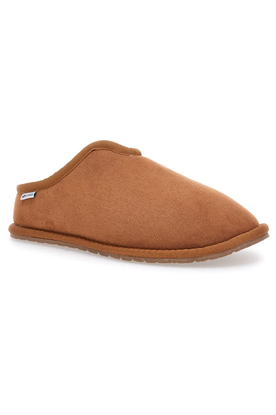 Pantofole color cuoio con interno caldo e suola antiscivolo Superga S64Y378